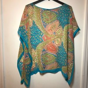 Talbots Silk pullover
